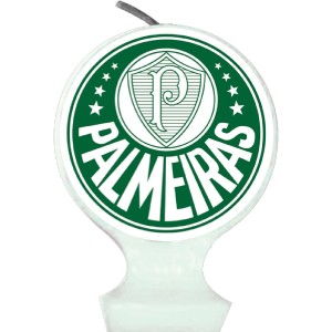 Vela Emblema Palmeiras 10 Unidades-110505-28357