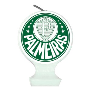 Vela Emblema Palmeiras Com 10 Unidades-110505