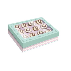 Caixa 12 Bombons Candy Tiffany Com 3 Unidades