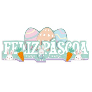 Enfeite De Mesa Pascoa Candy 12 Unidades-109694-49352