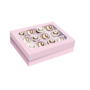 Caixa 12 Bombons Petit Poa Rosa 3 Unidades-109506-37453