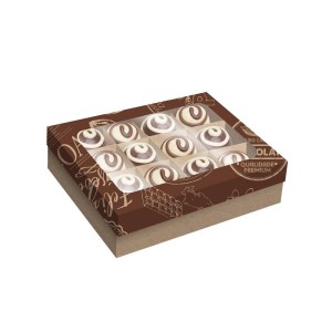 Caixa 12 Bombons Kraft Cacau Com 3 Unidades-109508-73438