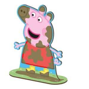 Personagem Mdf M Peppa Pig Individual 6 Unidades-109275-46533