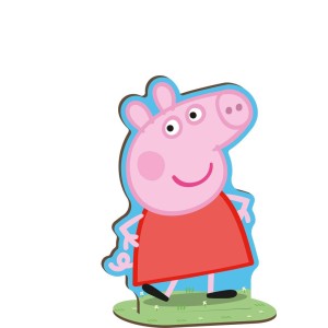 Personagem Mdf P Peppa Pig Individual Com 6 Unidades