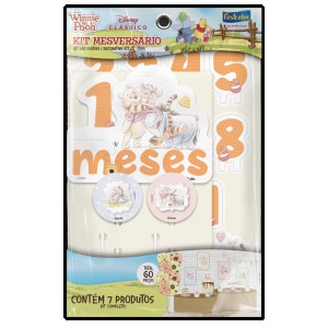 Kit Mesversário Pooh Baby Com 1 Unidade-109975-72637