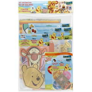 Kit Só Um Bolinho Pooh E Sua Turma 1 Unidade-108478-86733