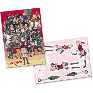 Kit Decorativo Sakura Com 10 Unidades