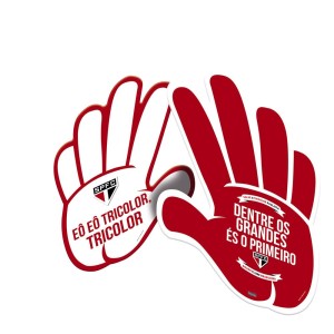 Mao Torcedor Sao Paulo Com 12 Unidades