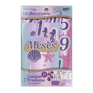 Kit Mesversário Sereia Com 1 Unidade-109992