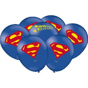 Balão Superman Geek Com 25 Unidades-106365-94540