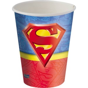 Copo Papel 200ml Superman Geek 96 Unidades-106371-42587