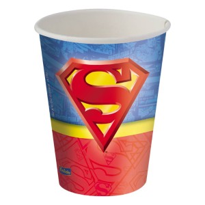 Copo Papel 200ml Superman Geek Com 8 Unidades-106371