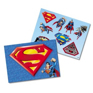 Kit Decorativo Superman Geek Com 10 Unidades