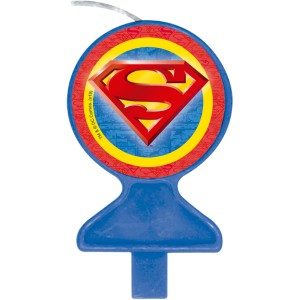 Vela Plana Superman Geek 5 Unidades-106385-97352