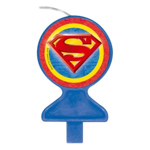 Vela Plana Superman Geek 5 Unidades-106385