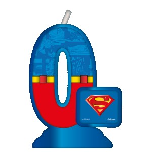 Vela Temática Superman Geek N 0 5 Unidades-107390-65582