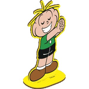 Personagem Mdf P Cebolinha Turma Da Monica Com 6 Unidades-109785-73023