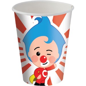 Copo Papel 200ml Um Heroi Do Coracao Com 8 Unidades