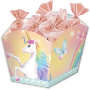 Cachepot Médio Unicornio Com 8 Unidades