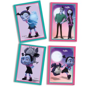 Quadros Decorativos Vampirina Com 4 Unidades