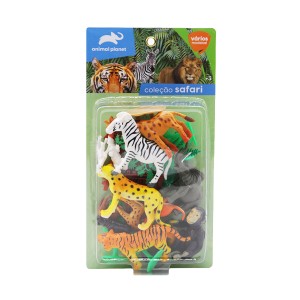 Coleção Safari Animal Planet Com 12 Figuras E 09 Acessórios-200R05063ZZZI02-16987