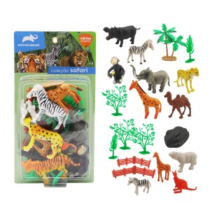 Coleção Safari Animal Planet Com 12 Figuras E 09 Acessórios-200R05063ZZZI02-61959