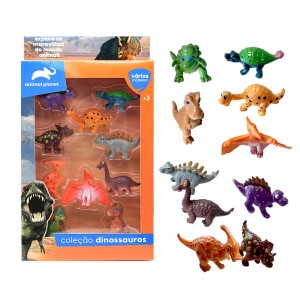 Coleção Dinossauros Animal Planet Com 10 Figuras-200R05063ZZZI07-51077