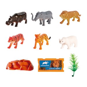 Coleção Safari Animal Planet Com 06 Figuras E 04 Acessórios-200R05063ZZZI09-28625