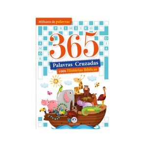 365 - Palavras Cruzadas - Com Histórias Bíblicas-9788538089742-25479