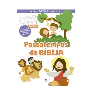 Passatempos Da Bíblia - Meu Livrão De Colorir-9786555005738-96523