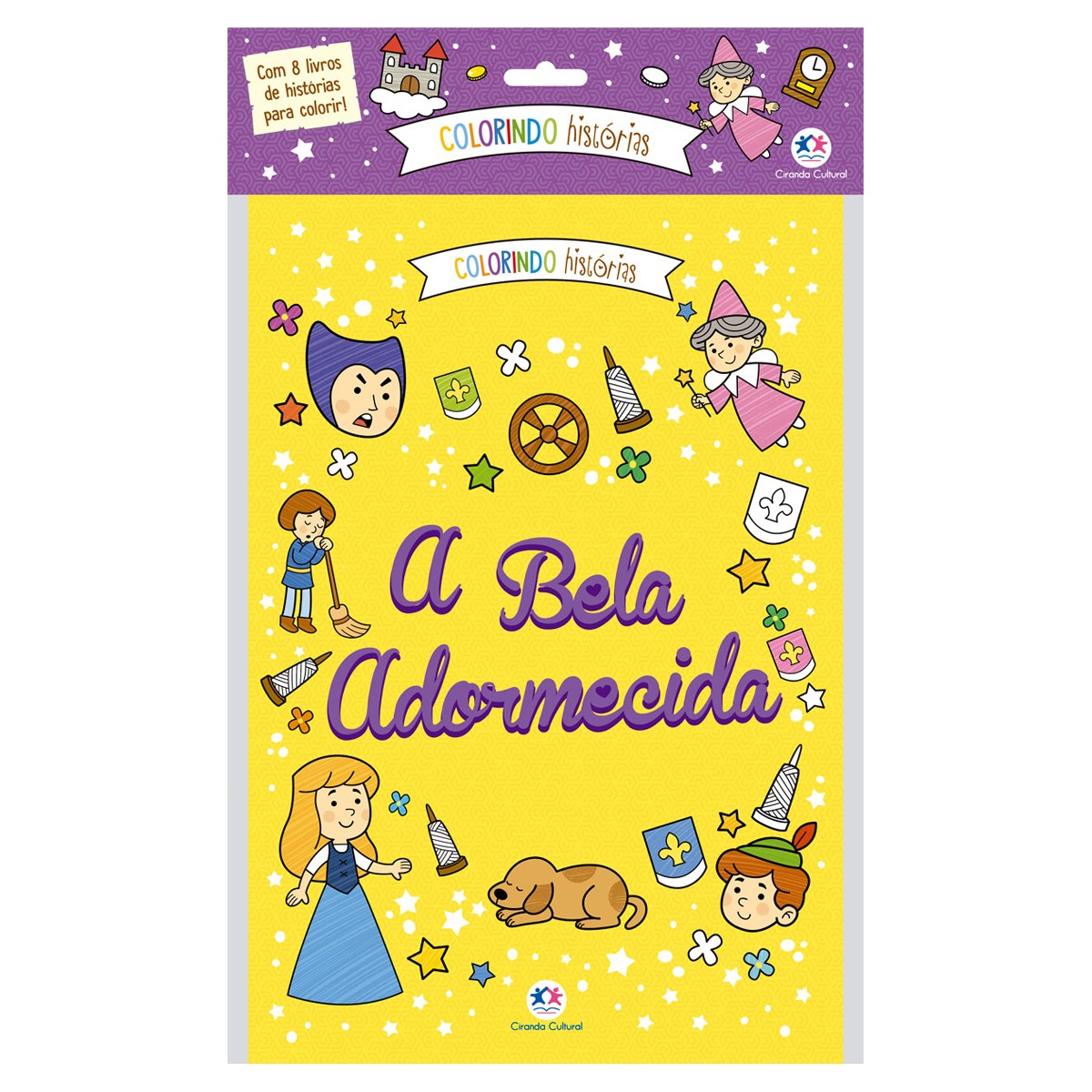 Kit Colorindo Histórias - Solapa Contos Clássicos-9788538096542-88176