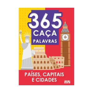 365 Caça-palavras - Países, Capitais E Cidades-9786555007749