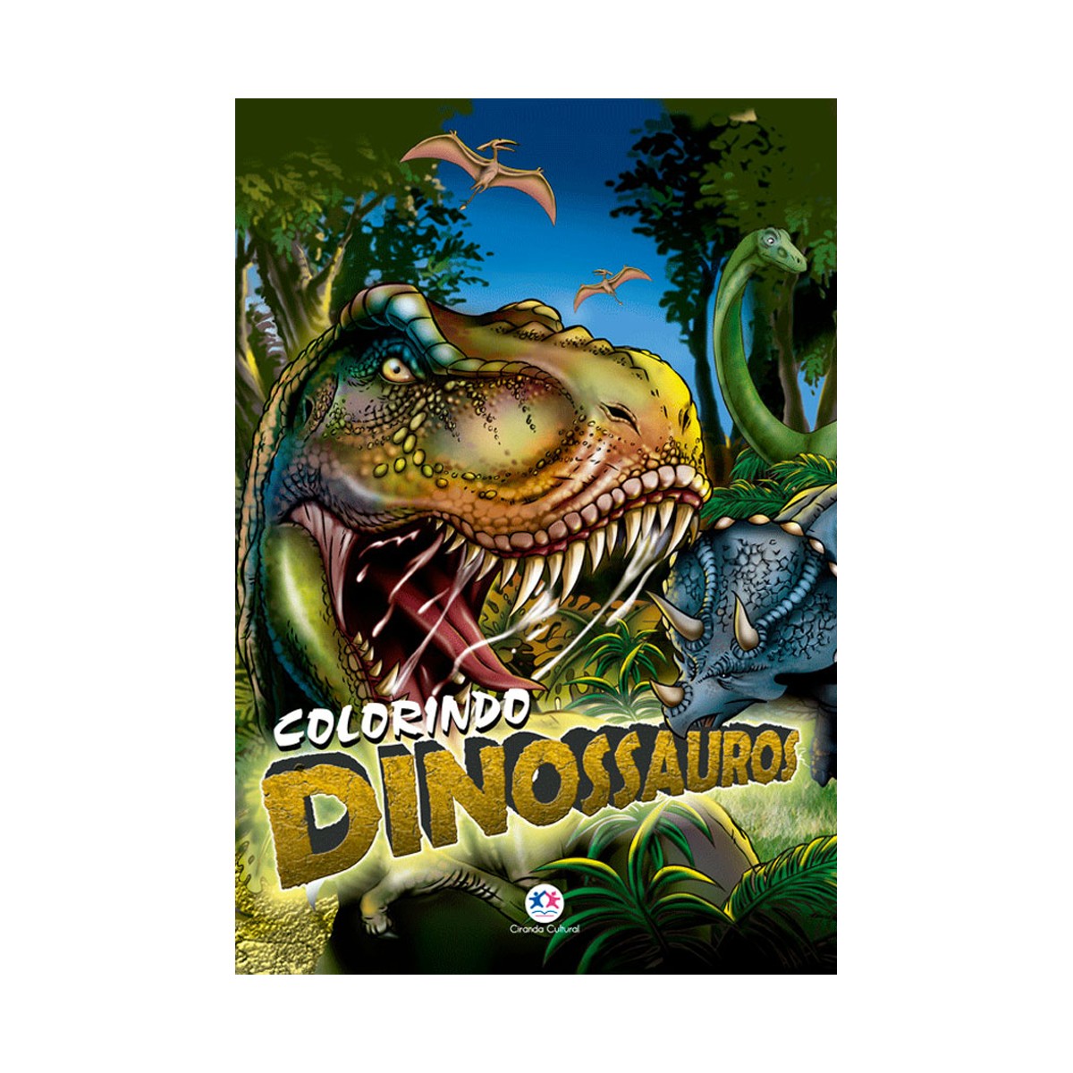 Colorindo Dinossauros-9788575203347-98956