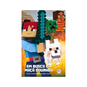 Minecraft - Em Busca Da Maça Dourada - Livro 1-9788538091684-51333