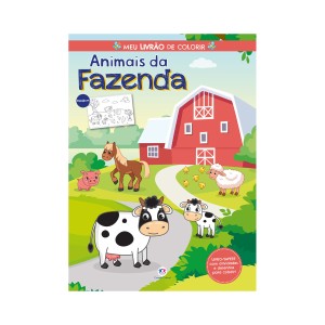 Animais Da Fazenda - Meu Livrão De Colorir-9786555005783-96406