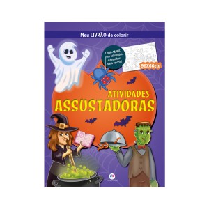 Atividades Assustadoras - Meu Livrão De Colorir-9788538094647-12493