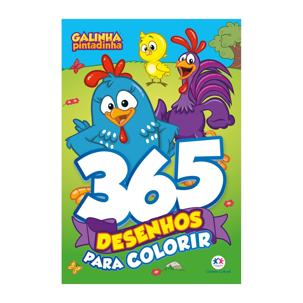 Galinha Pintadinha - 365 Desenhos Para Colorir-9786555001006-27853