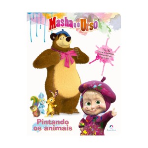 Masha E O Urso - Pintando Os Animais-9788538082293-28872