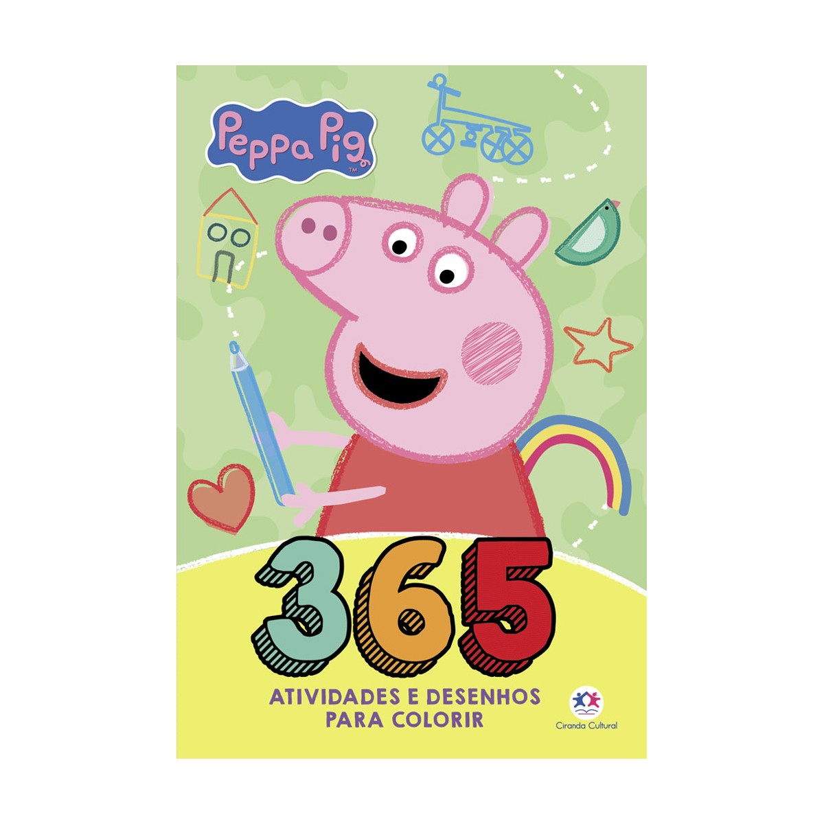 Peppa Pig - 365 Atividades E Desenhos Para Colorir-9788538089346-40245