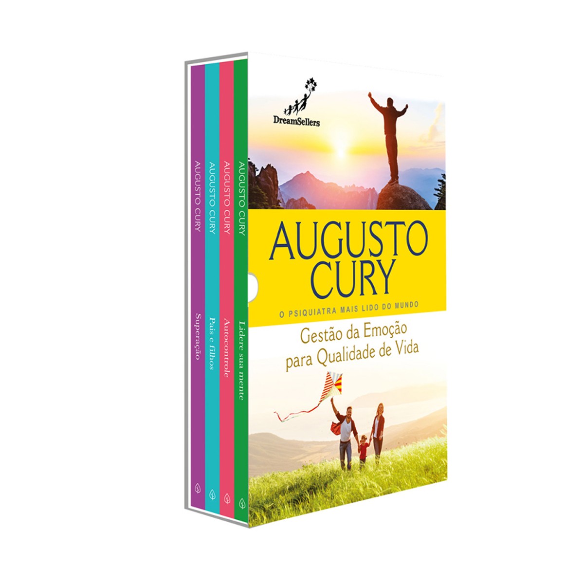 Box Augusto Cury - Gestão Da Emoção Para Qualidade De Vida Com 4 Marcadores De Página-7908312110901-41767