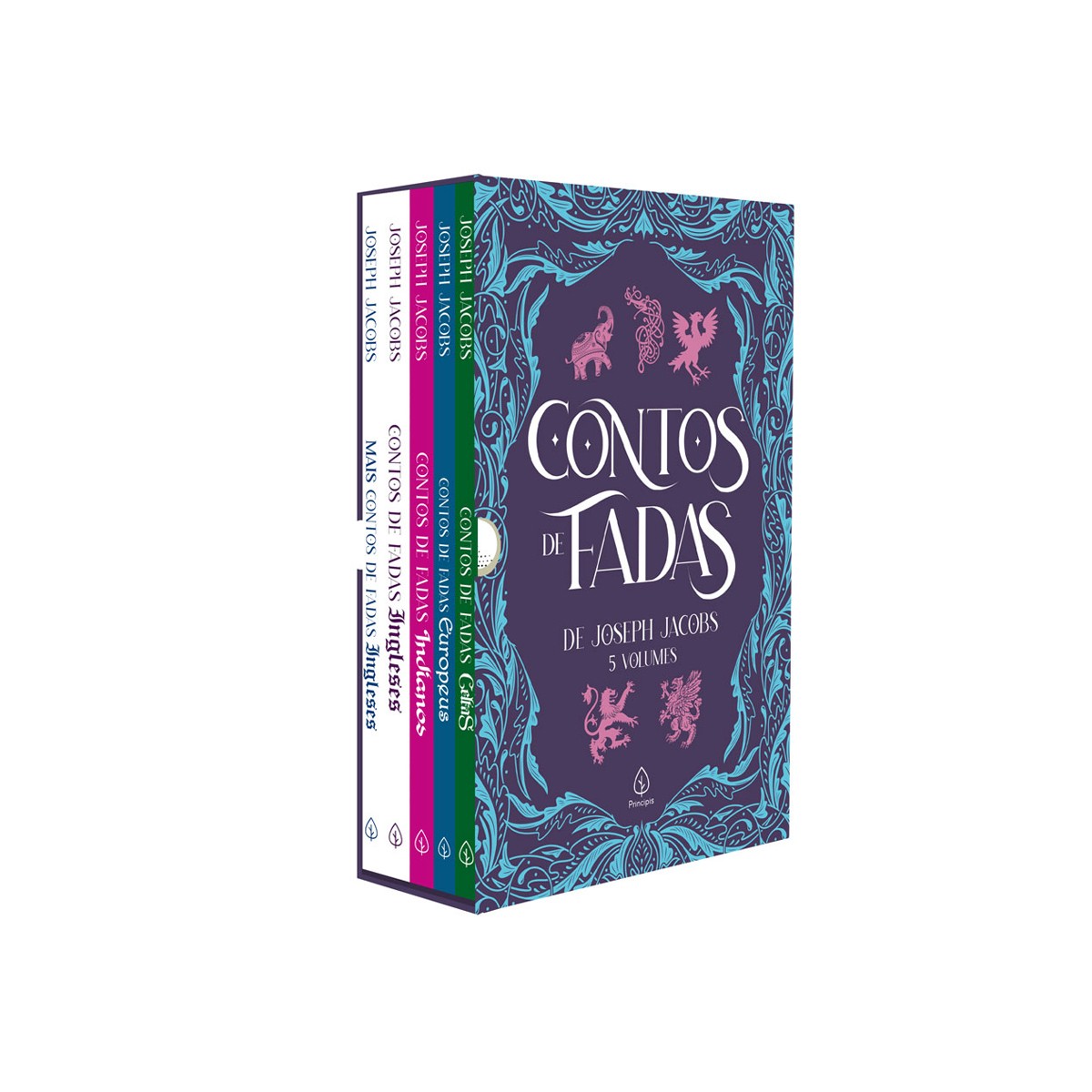 Box Contos De Fadas De Joseph Jacobs Com 5 Marcadores De Páginas-7908312108557-25748