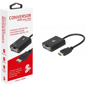 Acessorio De Tecnologia Conversor Hdmi P/vga Saida R/l-067378-42121