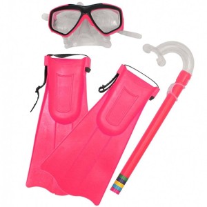 Acessorio P /piscina/praia Kit Snorkel C/mascara/nadadeir-106290-33224