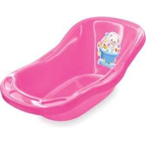 Acessorio Para Boneca Banheira 48x33x14cm Rosa-107541-21352