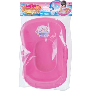 Acessorio Para Boneca Banheira 48x33x14cm Rosa-107541-47489