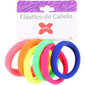 Elastico Colorido 3cm Blister C/6 Unidades