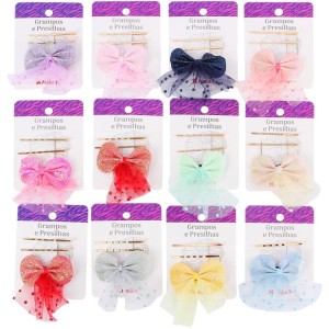 Acessorio Para Cabelo Grampo Laco Bl.c/03 (s)-107638-99345