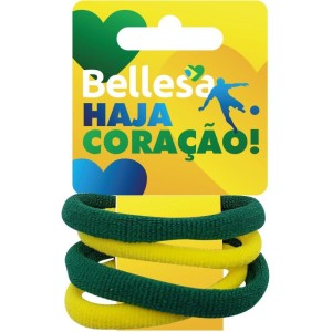 Acessorio Para Copa Do Mundo H.coracao Laco Meia (s)c/04uni