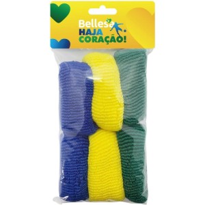 Acessorio Para Copa Do Mundo Haja Coracao Xuxao (s)c/6unid-101483-71666