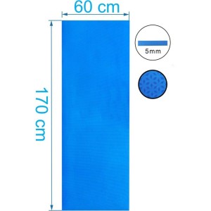 Acessorio Para Ginastica Yoga Eva Azul 170x60cm 5mm-083688-35845